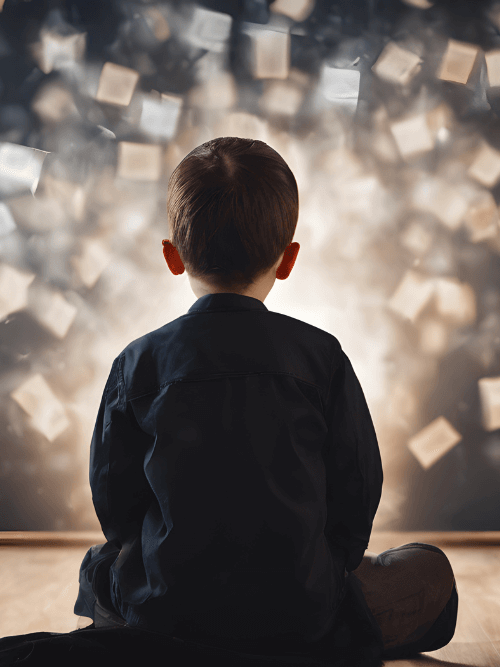 A boy sitting on campus at CATS College Lahore. Leading private college in Lahore offering modern intermediate college and technical degree programs.
